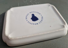 Load image into Gallery viewer, Vintage Royal Doulton Visitor Centre Rectangular Dish Tray , Rose Flower Design Ring Jewellery Tray