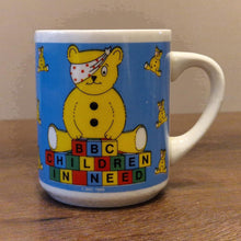 Load image into Gallery viewer, Pudsey Bear Children in Need Mug 1983 | Retro Tea Coffee Mug, Retro Kitchen