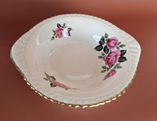 Load image into Gallery viewer, Staffs Teaset Co Ltd Ceramic Pink Rose Flower Bowl , Plex St Pottery Tunstall