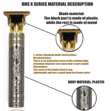 Load image into Gallery viewer, T9 Hair Clipper Repair Beard Shaving Body Hair Trimmer Clippers Electric Machine Men Haircut Machine 0mm Barber Shaver