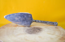 Load image into Gallery viewer, Viners Silver Plate Cake Slice Pastry Server Ornate Pattern Engraved VGC