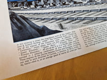 Load image into Gallery viewer, The Coronation Scot Train Illustration Book Plate,Train Of The London Midland and Scotish Railway, I