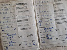 Load image into Gallery viewer, Vintage ephemera: Old Hire Purchase Reciept Book With Recepts, Poole Central Warehouse Ltd, 1951 - 1
