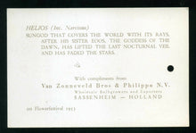 Load image into Gallery viewer, Vintage Business Card - Wholesale Bulb Growers & Exporter , Van Zonneveld Bros