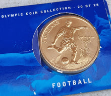 Load image into Gallery viewer, Sydney 2000 $5 Olympic Coin - Collection is 20 of 28 - Football