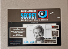 Load image into Gallery viewer, The Plumbers Secret Instant Drain Opener Unblocker Bob Vila