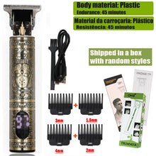 Load image into Gallery viewer, T9 Hair Clipper Repair Beard Shaving Body Hair Trimmer Clippers Electric Machine Men Haircut Machine 0mm Barber Shaver