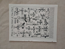Load image into Gallery viewer, Antique Engineering Bookplate Print , Tap Illustrations, Original Page
