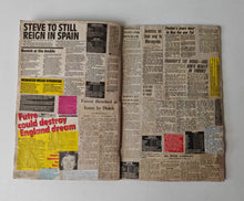 Load image into Gallery viewer, Vintage Sports Scrapbook - Classic Football Articles and Photos from the 1980s
