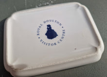 Load image into Gallery viewer, Vintage Royal Doulton Visitor Centre Rectangular Dish Tray , Rose Flower Design Ring Jewellery Tray