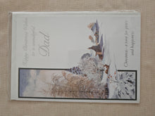 Load image into Gallery viewer, Vintage Christmas Greeting Card – Happy Christmas Wishes to a Wonderful Dad – Ne