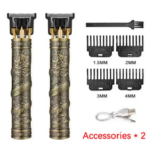 Load image into Gallery viewer, T9 Hair Clipper Repair Beard Shaving Body Hair Trimmer Clippers Electric Machine Men Haircut Machine 0mm Barber Shaver
