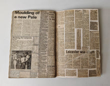 Load image into Gallery viewer, The Scrap Book with Sports Newspaper Clippings from 1980s - A Collector's Gem