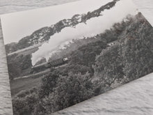 Load image into Gallery viewer, Black White Photo Locomotive Steam Engine North Yorkshireman 30/06/81 4472 Flying Scotman Arkholme e