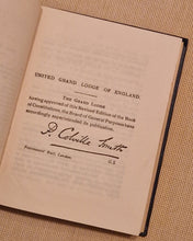 Load image into Gallery viewer, United Grand Lodge of England - Constitutions 1926, Vintage Masonic Book