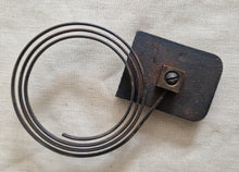 Load image into Gallery viewer, Vintage Antique English Mantle Clock Coil Strike Gong Old Clock Part