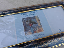 Load image into Gallery viewer, Vintage Blue-Green Swirl Photo Frame , Advanced Photo System | New Old Stock (1