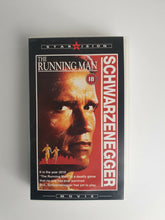 Load image into Gallery viewer, The Running Man Schwarzenegger VHS PAL UK Dystopian Sci-fi