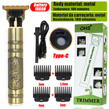 Load image into Gallery viewer, T9 Hair Clipper Repair Beard Shaving Body Hair Trimmer Clippers Electric Machine Men Haircut Machine 0mm Barber Shaver