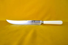 Load image into Gallery viewer, Vintage  Kitchen Cutting  Knife with Stainless Steel  Blade and Plastic Handle 1980s, K Bright Ltd, Sheffield , England