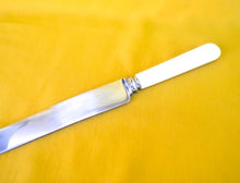 Load image into Gallery viewer, Vintage  Kitchen Cutting  Knife with Stainless Steel  Blade and Plastic Handle 1980s, K Bright Ltd, Sheffield , England