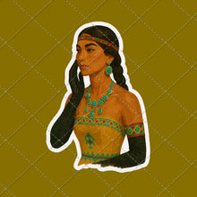 Load image into Gallery viewer, Glamour Woman Image Pack | Vintage Glamour Stickers | Retro Woman Clipart | Instant Download PNG PDF | Diverse Elegant Fashion Portraits