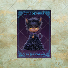 Load image into Gallery viewer, Halloween Characters Fantasy Game Card Bundle Images 20 Designs Digital Download JPEG & PDF Files