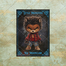 Load image into Gallery viewer, Halloween Characters Fantasy Game Card Bundle Images 20 Designs Digital Download JPEG & PDF Files
