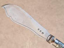 Load image into Gallery viewer, Vintage Silver-Plated Fish Knife – 20cm, Hallmarked JBK