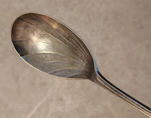 Load image into Gallery viewer, Vintage EPNS Salad Spoon – 24cm, Long Handle with Fluted Bowl