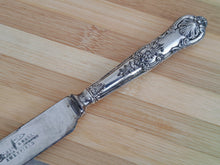 Load image into Gallery viewer, Vintage Walker & Hall Cutlers and Silversmith Butter Knife – Sheffield Craftsmanship