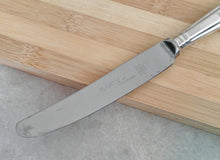 Load image into Gallery viewer, Vintage Hart's The Silversmith Butter / Dinner Knife – Ornate Design, Elegant Dining