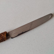 Load image into Gallery viewer, Vintage Antler Handle Knife - FXL Geo Wostenholm & Son Sheffield - 24cm Long