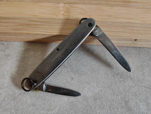 Load image into Gallery viewer, Vintage Small Multi-Blade Metal Stainless Steel Pocket Knife Sheffield Made