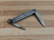 Load image into Gallery viewer, Vintage Small Multi-Blade Metal Stainless Steel Pocket Knife Sheffield Made