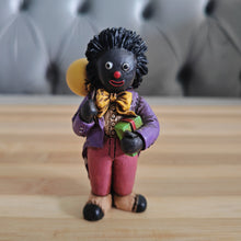 Load image into Gallery viewer, Shudehill Golly Figure Holding Gift and Balloon - Vintage Collectible
