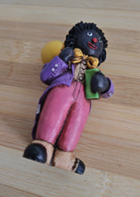 Load image into Gallery viewer, Shudehill Golly Figure Holding Gift and Balloon - Vintage Collectible