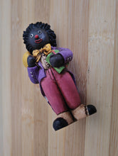 Load image into Gallery viewer, Shudehill Golly Figure Holding Gift and Balloon - Vintage Collectible