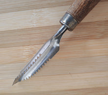 Load image into Gallery viewer, Vintage Wooden Handle Vegetable Peeler - 20cm
