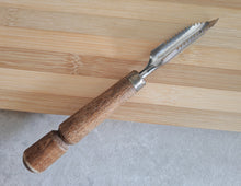 Load image into Gallery viewer, Vintage Wooden Handle Vegetable Peeler - 20cm