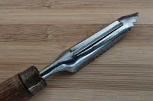Load image into Gallery viewer, Vintage Wooden Handle Vegetable Peeler - 20cm