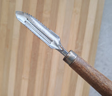 Load image into Gallery viewer, Vintage Wooden Handle Vegetable Peeler - 20cm