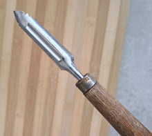 Load image into Gallery viewer, Vintage Wooden Handle Vegetable Peeler - 20cm