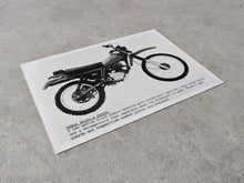 Load image into Gallery viewer, Vintage Honda XR200-A Enduro Promotional Photograph - Classic Honda Off-Road Bike Print 18cm x 12.5cm