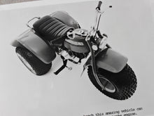Load image into Gallery viewer, Vintage Honda ATC 110-A Three-Wheeler Promotional Photograph - Classic Honda ATV Print (18cm x 12.5cm)