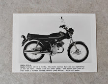 Load image into Gallery viewer, Vintage Honda H100-A Promotional Photograph - Classic Honda 2-Stroke Motorcycle Print 18cm x 12.5cm
