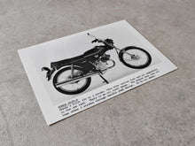 Load image into Gallery viewer, Vintage Honda H100-A Promotional Photograph - Classic Honda 2-Stroke Motorcycle Print 18cm x 12.5cm
