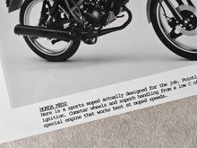 Load image into Gallery viewer, Vintage Honda MB50 Promotional Photograph - Classic Honda Sports Moped Print (18cm x 12.5cm)
