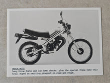 Load image into Gallery viewer, Vintage Honda MT50 Promotional Photograph - Classic Honda Trail Moped Print 18cm x 12.5cm