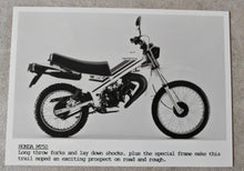Load image into Gallery viewer, Vintage Honda MT50 Promotional Photograph - Classic Honda Trail Moped Print 18cm x 12.5cm